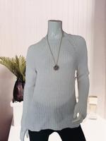 Oui Damen Marken Strickpullover Fischgrät Design weiß Größe 38 Bayern - Dillingen (Donau) Vorschau