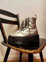 Dr. Martens Jadon Max Silber silver Chunky Plattform Plateau Berlin - Treptow Vorschau