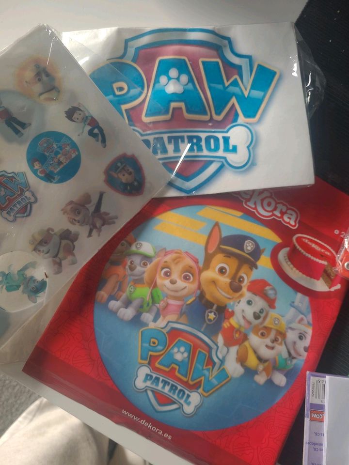 Paw Patrol Geburtstag Party Cake topper Tischdecke 2 Girlanden in Wilhelmshaven