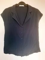Mango bluse t-shirt knopfleiste blau neuwertig xs 34 Hessen - Trebur Vorschau