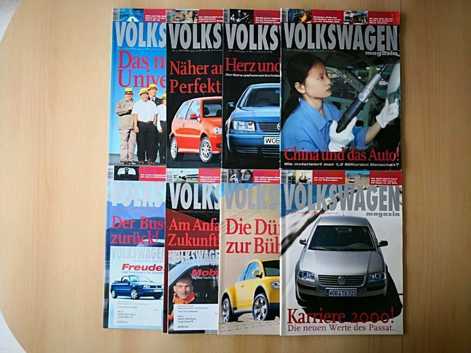 Volkswagen Magazin, Merian Autostadt, Buch Golffahrer,  Preise ab in Stuttgart