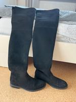 Schwarze Overknee Stiefel von Buffalo München - Au-Haidhausen Vorschau