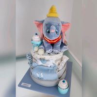 Windeltorte, Geschenk Geburt, Babygeschenk, Babyparty, Babyshower Bayern - Dürrlauingen Vorschau