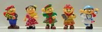 Bauli - Figuren-Serie "Gli allegri Europini" 1995 komplett, siehe Thüringen - Sömmerda Vorschau