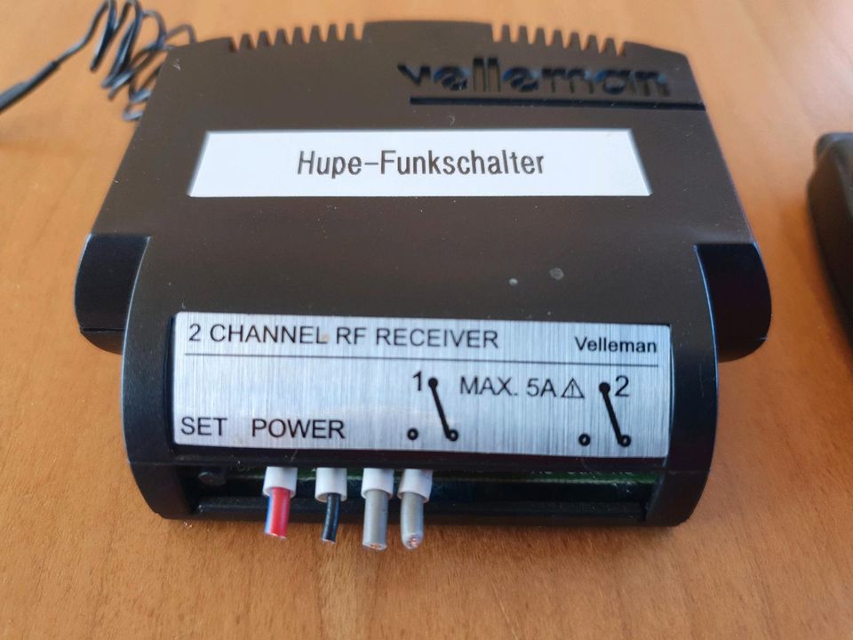 2-Kanal 433MHZ Wireless Funk Fernbedienung Schalter 12V in  Schleswig-Holstein - Lübeck