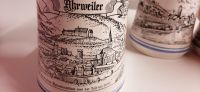 4 Bierkrüge mit Zinndeckel Schultheiss Brauerei Motiv Ahrweiler + Rheinland-Pfalz - Mendig Vorschau