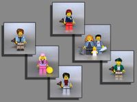 LEGO® Figuren Mama Papa Baby Junge Mädchen Steinschleuder (FA8) Baden-Württemberg - Ulm Vorschau