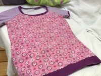 T-Shirt handmade Jersey flower power vintage XS 170 176 Niedersachsen - Osterholz-Scharmbeck Vorschau