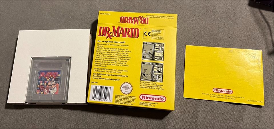 Dr. Mario für Gameboy in Klipphausen