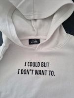 Hoodie/Pullover für Mädchen weiß mit Spruch Bremen - Huchting Vorschau