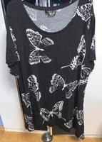 Bonprix Shirt Schmetterling asymmetrischer Gr 58 Schwarz Weiß Bayern - Neustadt a.d.Donau Vorschau