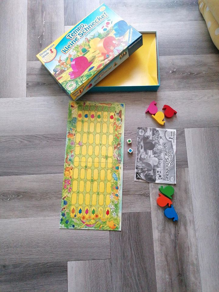 Tempo, kleine Schnecke - Spiel 3-7 Jahre in Rastenberg