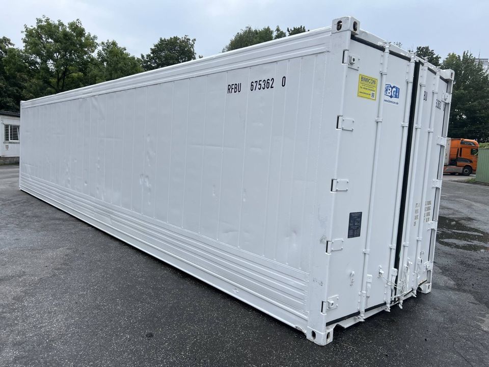 ✅ 40 Fuß HC Kühlcontainer/ Kühlzelle / mit LED Licht, Aluminiumflachfußboden in Hamburg