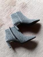 Stiefelette in Gr.38 von Catwalk silbermeliert Niedersachsen - Goslar Vorschau