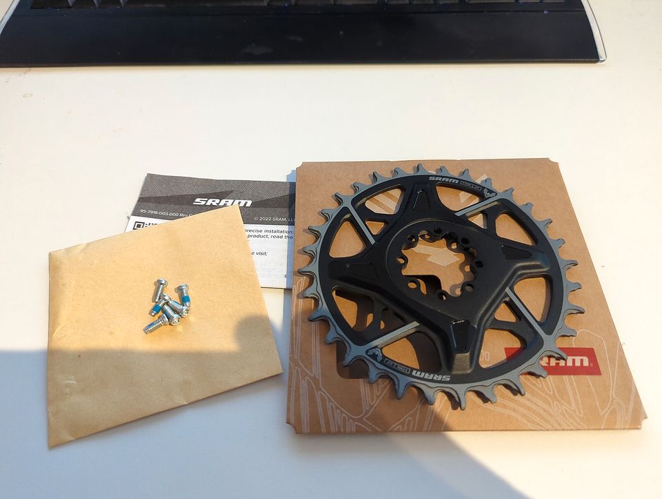 SRAM 32 Zähne Kettenblatt T-Type X0 Eagle Transmission Direct Mou in Wentorf