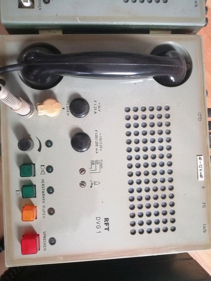 RFT Telefon Anlage in Hohenstein bei Nordhausen