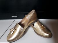 Loafer B.C. by Heine Leder Gold Gr.38 NEU Bayern - Gerolsbach Vorschau