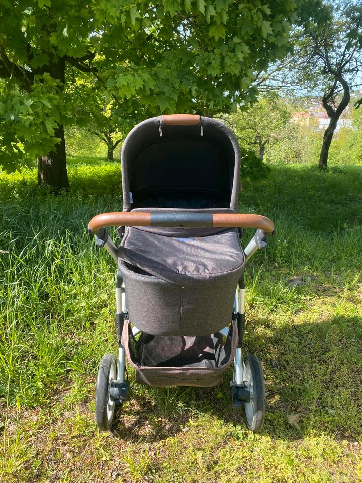 ABC Design Kinderwagen Salsa 4 mit Zubehör grau in Aalen