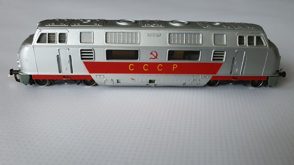 Spur TT BTTB CCCP Diesellokomotive Modelleisenbahn in Frankenberg (Sa.)