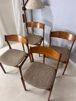 4 im Set: Erik Buch Vollholz Teak Esszimmerstühle Küchenstühle Holzstühle Dänisches Mid Century Design Designerstühle 60er Vintage Berlin - Mitte Vorschau