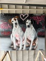 Graffiti Tierportrait / Hundeportrait / Leinwand Duisburg - Rheinhausen Vorschau