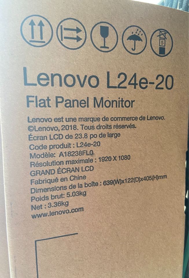 Lenovo L24e-20 Monitor in Scheeßel