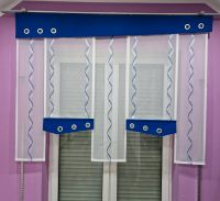 Gardinen in farbe Blau, blaugardine , gardinen set nr.436 Nordrhein-Westfalen - Marl Vorschau