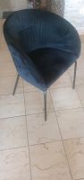 2x Stuhl aus Samt/dunkelblau - schwarz Rheinland-Pfalz - Waldmohr Vorschau