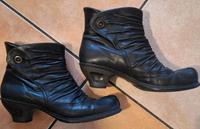 Rieker Stiefeletten in Schwarz Niedersachsen - Sottrum Vorschau