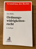 Ordnungswidrigkeitenrecht - Lehrbuch - Bülte Nordrhein-Westfalen - Wesel Vorschau