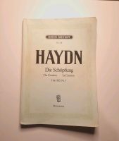 Haydn - Die Schöpfung (Klavierauszug) Baden-Württemberg - Karlsruhe Vorschau