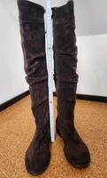 Buffalo Overkneestiefel Wildleder Bayern - Haimhausen Vorschau
