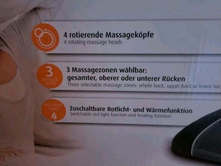 In Kreuzberg!!! Massage Sitzauflage Medisana in Berlin