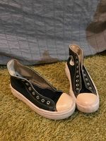 Original Chucks / Converse, schwarz mit Plateausohle, Gr 38 Bonn - Nordstadt  Vorschau