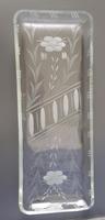 Retro / Ostalgie - DDR Glasschale ca. 36 x 13,5 x 3 cm Bayern - Kissing Vorschau