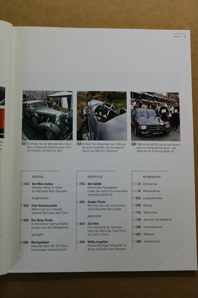 Mercedes Benz Classic Magazine Ausgaben von 2004 & 2005 in Reinbek