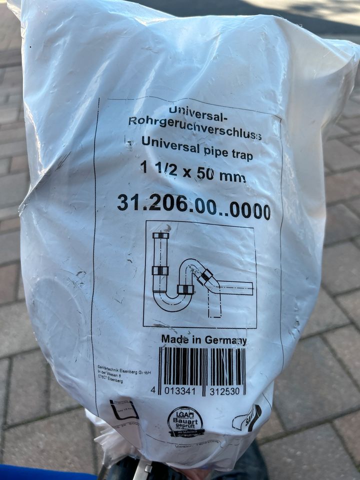 Sanit, Rohr Geruchsverschluss, Universal, 31.206.00..0000 in Bautzen