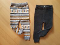 2er Set lange gestrickte Hosen, Gr. 74/80 Bayern - Moosthenning Vorschau