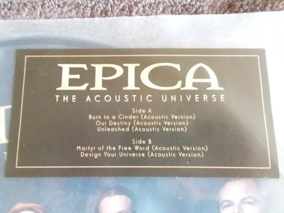 Epica ‎– The Acoustic Universe -- Picture Vinyl in Marne