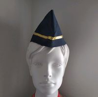 Stewardess Haube Flugbegleiterinnen-Kopfbedeckung Faschingskostüm Rheinland-Pfalz - Schwegenheim Vorschau