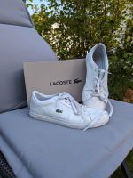 Lacoste Sneaker weiss, Größe 38, 1x getragen Hessen - Flörsbachtal Vorschau