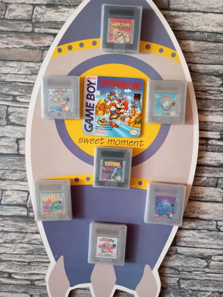 Nintendo Gameboy sweet Moments Rakete +7 Spiele in Grefrath