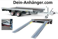 Fahrzeugtransporter 2700KG 4x2m 2,9m Alu Rampen Carrier 100km/h Nordrhein-Westfalen - Leopoldshöhe Vorschau