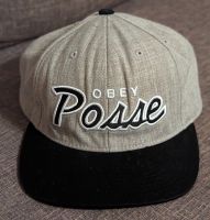 OBEY Posse Snapback Cap Basecap Käppi schwarz grau Dresden - Gorbitz-Ost Vorschau