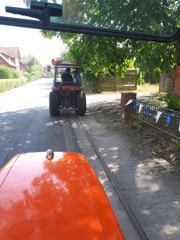 Kehren Fegen Reinigen in Bücken