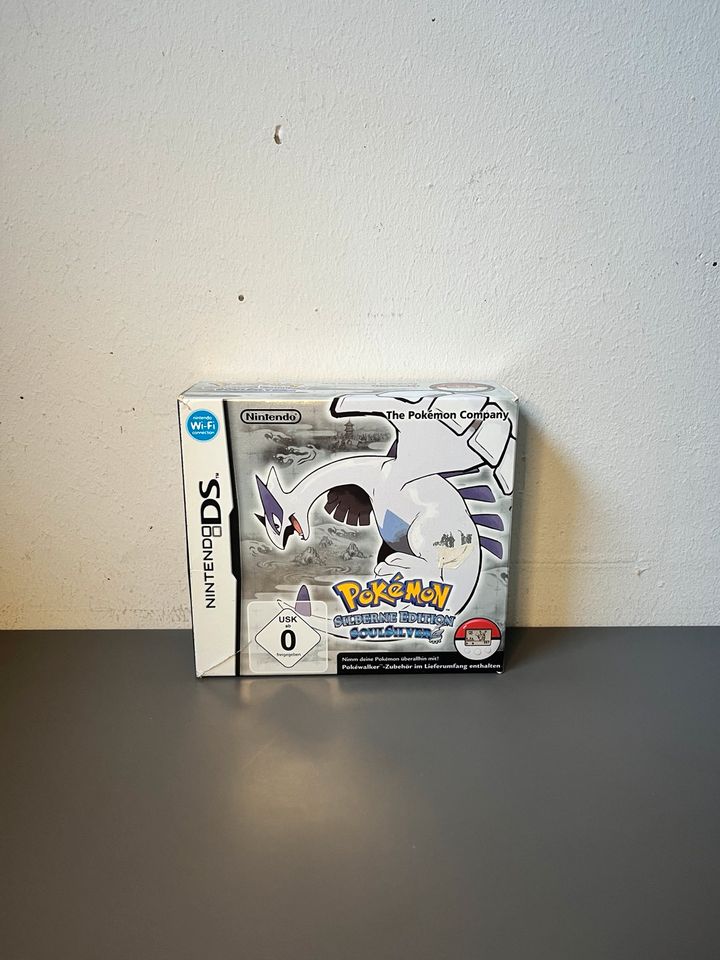 Pokémon Soulsilver Silber Nintendo Ds Karton Big box OVP in Dortmund