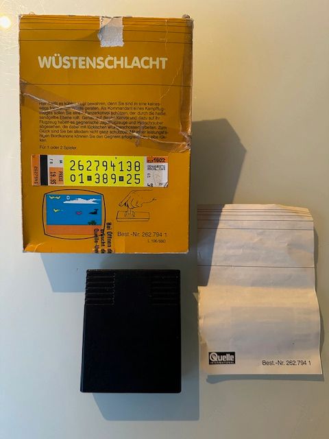 Atari 2600 Spiel - Wüstenschlacht - OVP & Anleitung (CIB) in Breitenfelde