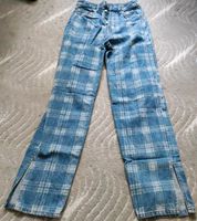 Blaue Jeans mit Karo-Muster Nordrhein-Westfalen - Paderborn Vorschau