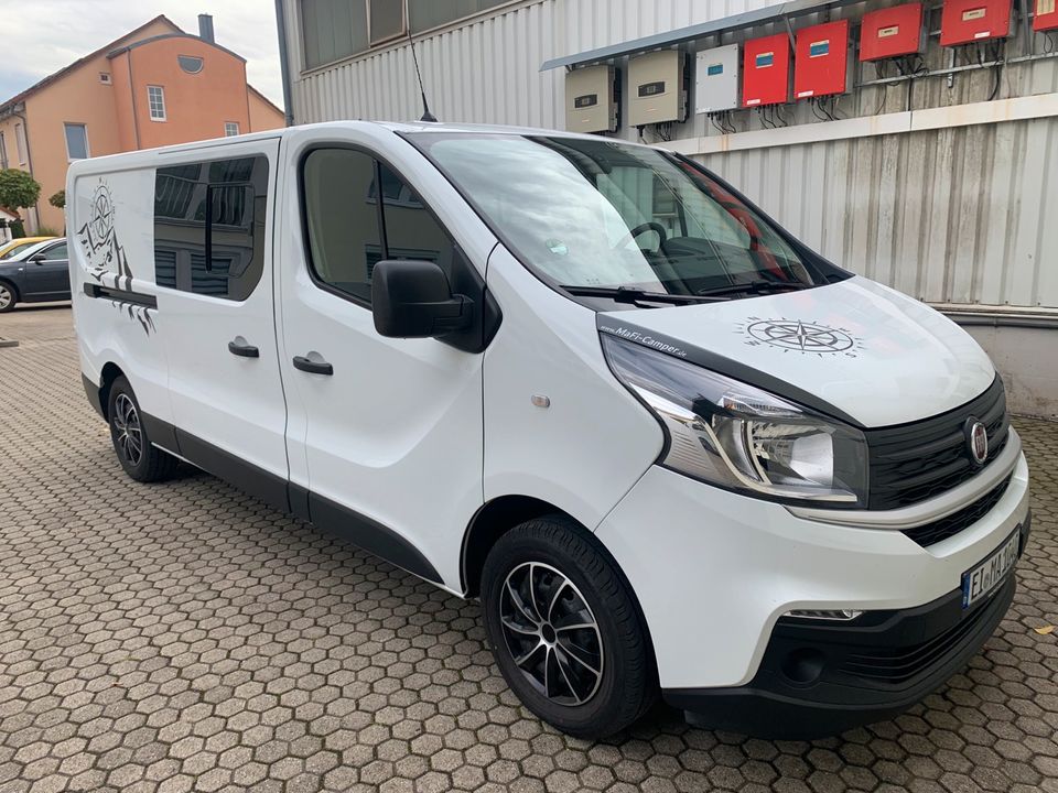Fiat Talento Camper Van mit Wohnmobil Zulassung langer Radstand in Stammham b. Ingolstadt