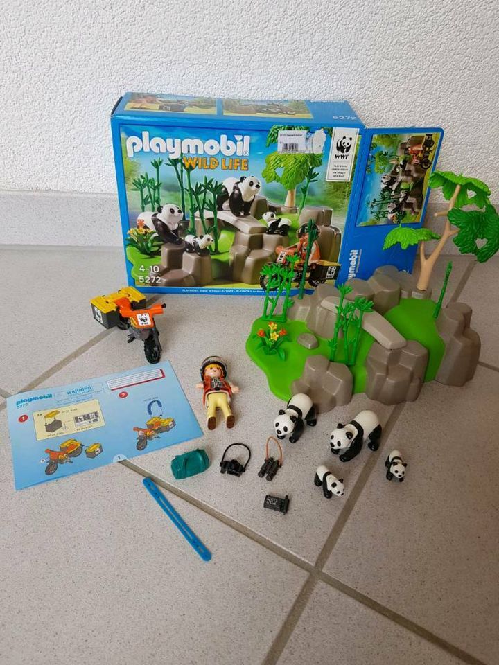 Playmobil 5272 "WWF- Pandaforscher im Bambuswald" in Niedernhausen
